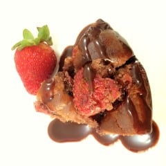 Recipe- Strawberry Choco Vegan Cake