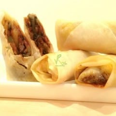 Recipe- Vegetable Spring Roll (Baked)