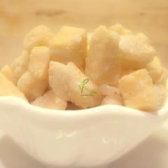 Recipe- Chena Murki/ Sugar coated Cottage cheese cubes