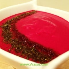 Recipe- Beetroot Raita/ Yogurt