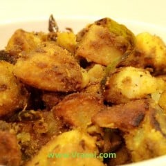 Recipe- Spicy Besani Aloo