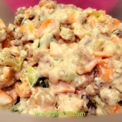 Recipe- Creamy and spicy Black eyed bean/ Lobia Salad