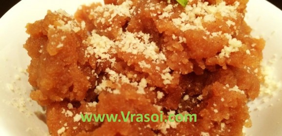 Recipe- Aata Halwa/ Whole wheat pudding/ Karha Prashad