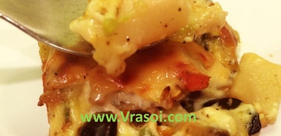 Recipe- Baked Vegetable Pasta (in White Sauce)