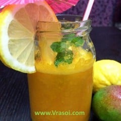 Recipe- Mango Mint Lemonade