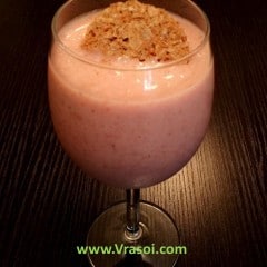 Recipe- Strawberry Oats Breakfast Smoothie