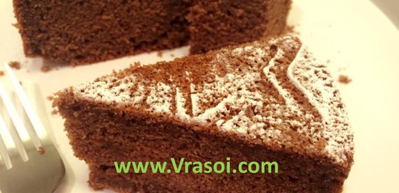 Recipe- Eggless Ragi/ Finger Millet Cake (0% Maida)