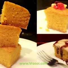 Recipe- Eggless Mango Cake