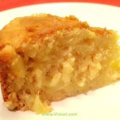 Recipe- Eggless Vegan Pineapple Cake