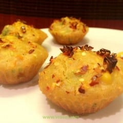 Recipe- Eggless Savoury Muffin