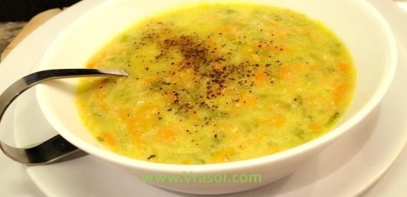 Recipe- Creamy Cucumber Carrot Soup