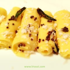 Recipe- Gujrati Khandvi