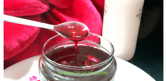 Recipe- Homemade Roohafza/ Rose Squash/ Gulab Sharbat