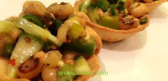 Recipe- Chatpati Chaat in Edible Bowl