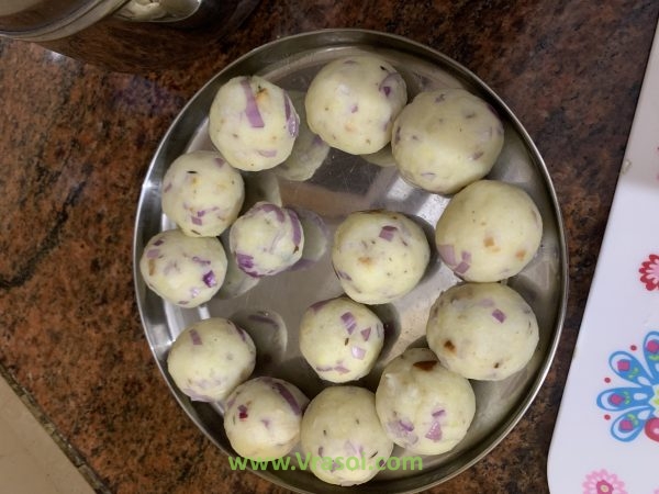 Leftover Khichdi Cheese Balls 7