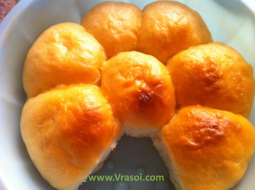 Recipe Bread Pav for PavBhaji or Vada Pav Vegetarian Rasoi