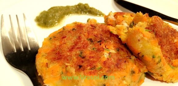 Recipe- Chickpea Cutlet