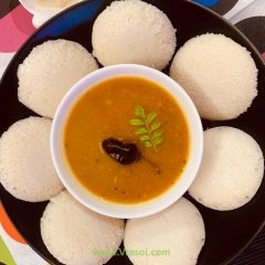 Recipe- Homemade Soft and Fluffy Rice Idli Sambhar/ How to make Idli batter at home